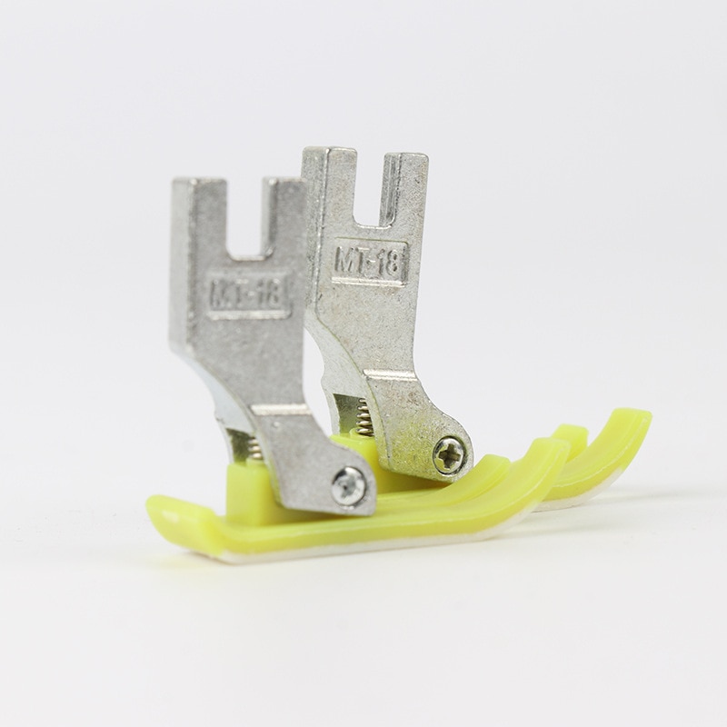 1 Pc Industrial Sewing Machine Flat Plastic Presser Foot Leather Foam Rubber MT-18 Model for Flat Industrial Sewing Machines