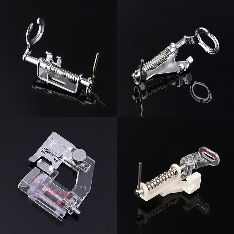 15/42/82PCS Sewing Machine Presser Foot Press For Brother Singer Kit Braiding Blind Stitch OverLock Zipper Ruler Parts Accessory - Image 2