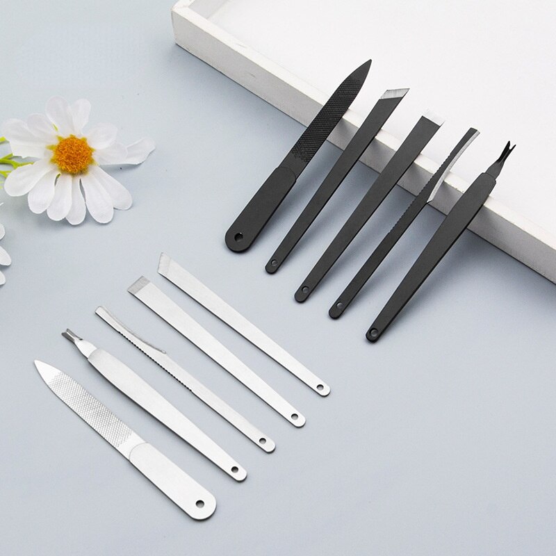 3PC Toenail Scraper Manicure Tools Feet Nail Ingrown Cuticle Pedicure Knife Set Dead Skin Remover Files Foot Care Pedicure Tools - Image 6