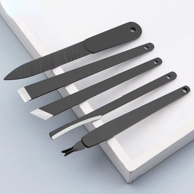 3PC Toenail Scraper Manicure Tools Feet Nail Ingrown Cuticle Pedicure Knife Set Dead Skin Remover Files Foot Care Pedicure Tools - Image 8