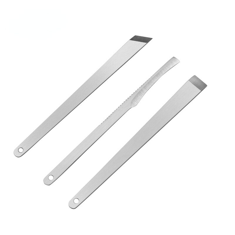 3PC Toenail Scraper Manicure Tools Feet Nail Ingrown Cuticle Pedicure Knife Set Dead Skin Remover Files Foot Care Pedicure Tools - Image 3