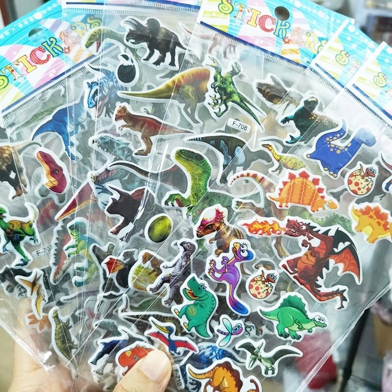 40 Mixed Packs Kids Stickers Puffy Bulk Stickers for Girl Boy Birthday Gift Scrapbooking Animals Cartoon - Image 4