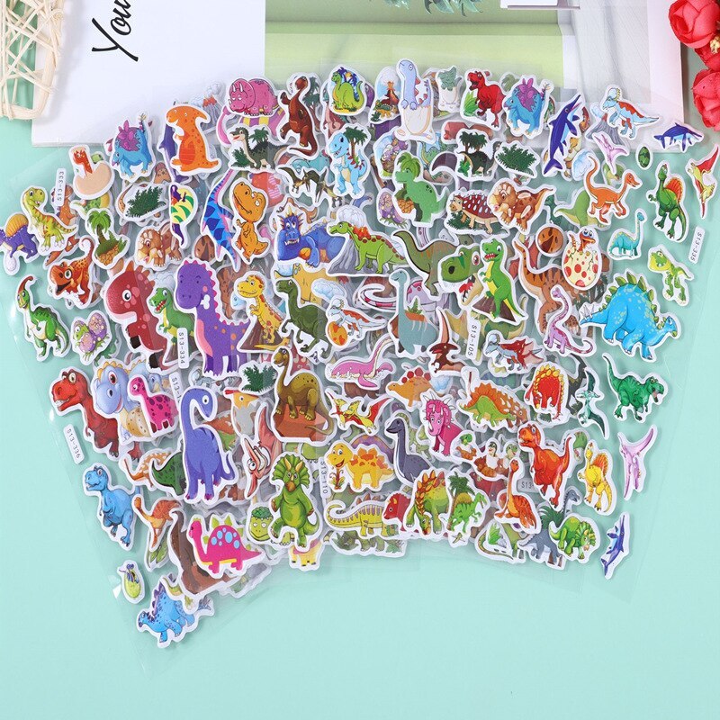 40 Mixed Packs Kids Stickers Puffy Bulk Stickers for Girl Boy Birthday Gift Scrapbooking Animals Cartoon - Image 6