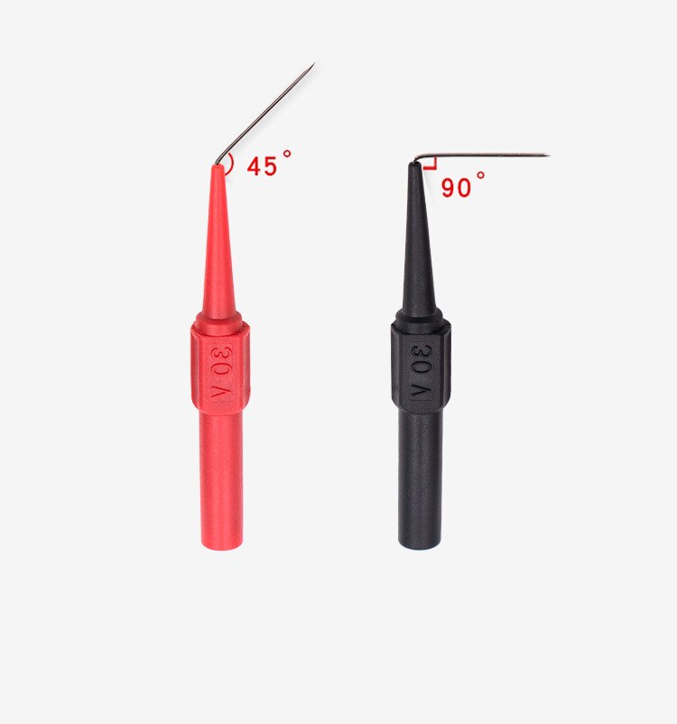 4Pcs 30V Diagnostic Tools Multimeter Test Lead Extention Back Piercing Needle Tip Probes Autotools Automotive Kit Machine 0.7MM - Image 3