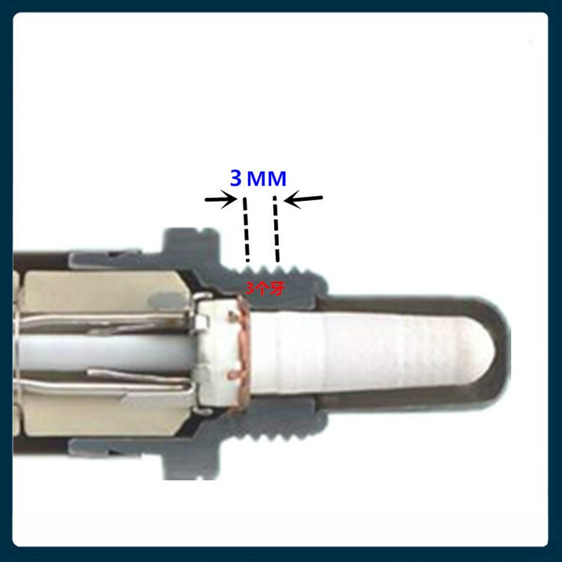 Automotive oxygen sensor screw tooth repair tool die tap - Image 4