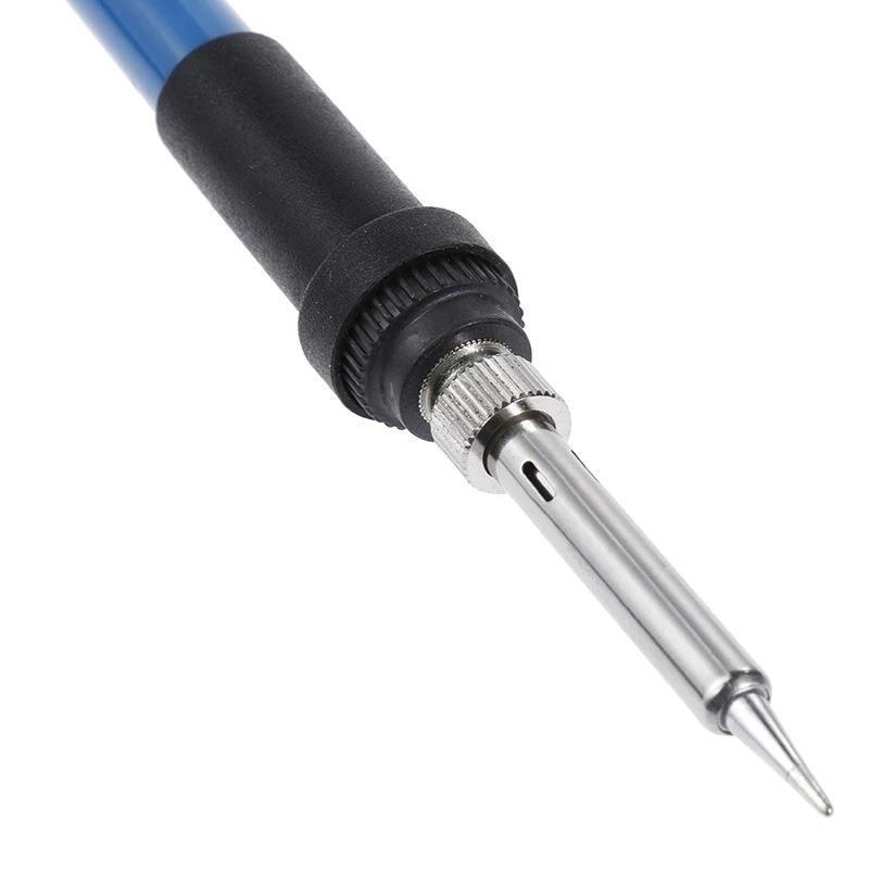 Electric Soldering 60w Iron European Plug Temperature Adjustment Soldering Iron Household Electronic Welding Repair Tool - Image 3