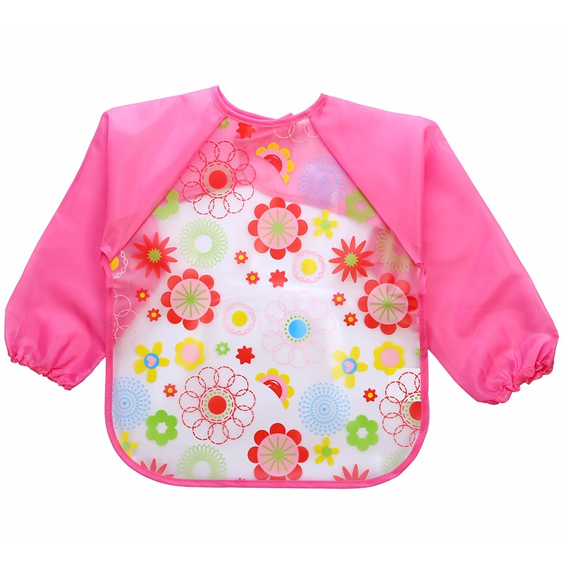 Feeding Baby Bibs Waterproof Bandana Cute Full Sleeved Bibs for Baby Girl Bib Saliva Boy Burp Cloths Newborn Slabbetjes Things - Image 3