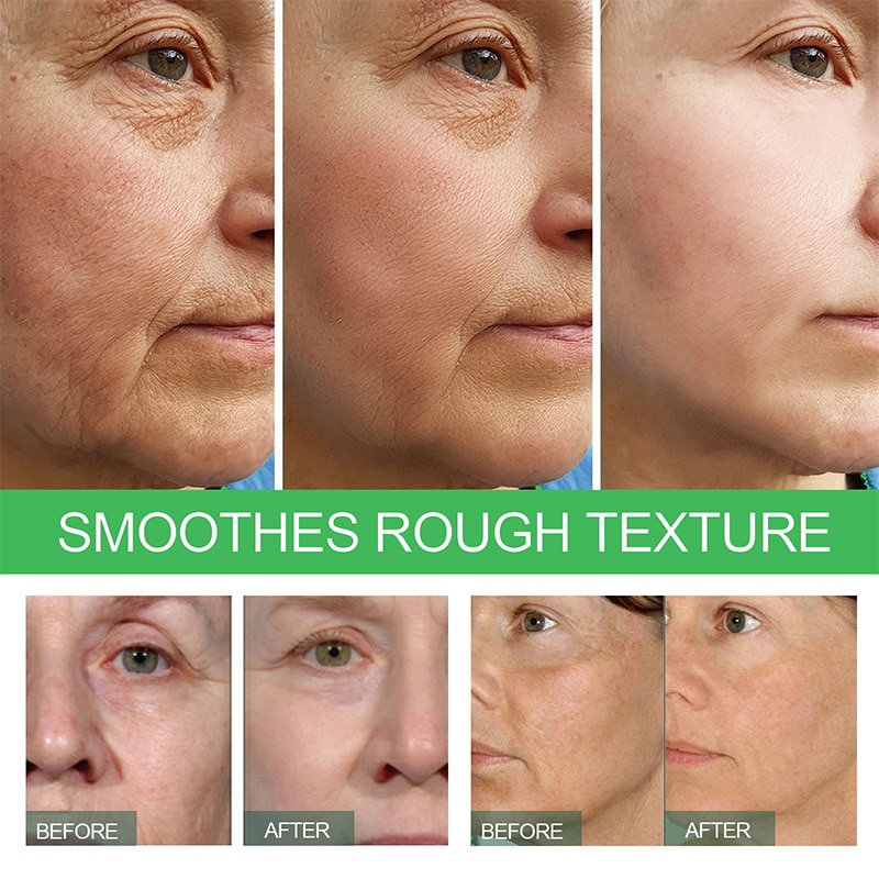 Instant Wrinkle Remover Whitening Essence Lift Firming Fade Face Fine Lines Brighten Nourish Beauty Skin Care Moisturizing Serum - Image 2