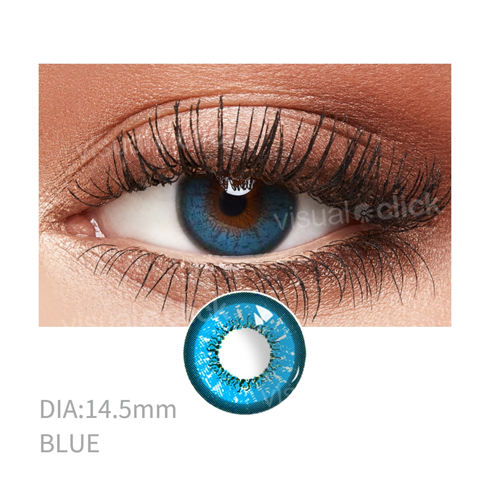 Visual Click Color Contact Lenses for Eyes Anime Cosplay Colored Lenses Blue Red Multicolored Lenses Contact Lens Beauty Pupils - Image 4
